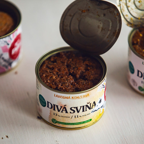 Divá Sviňa – Konzervy 180 g