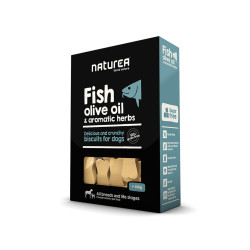 Naturea Fish, olive oil & aromatic herbs sušienky 140 g